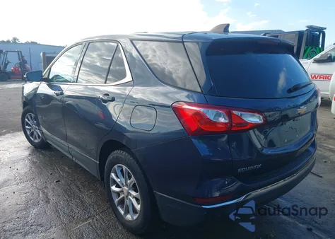2018 Chevrolet Equinox Lt из США, поврежденный, VIN 3GNAXJEV1JS621422